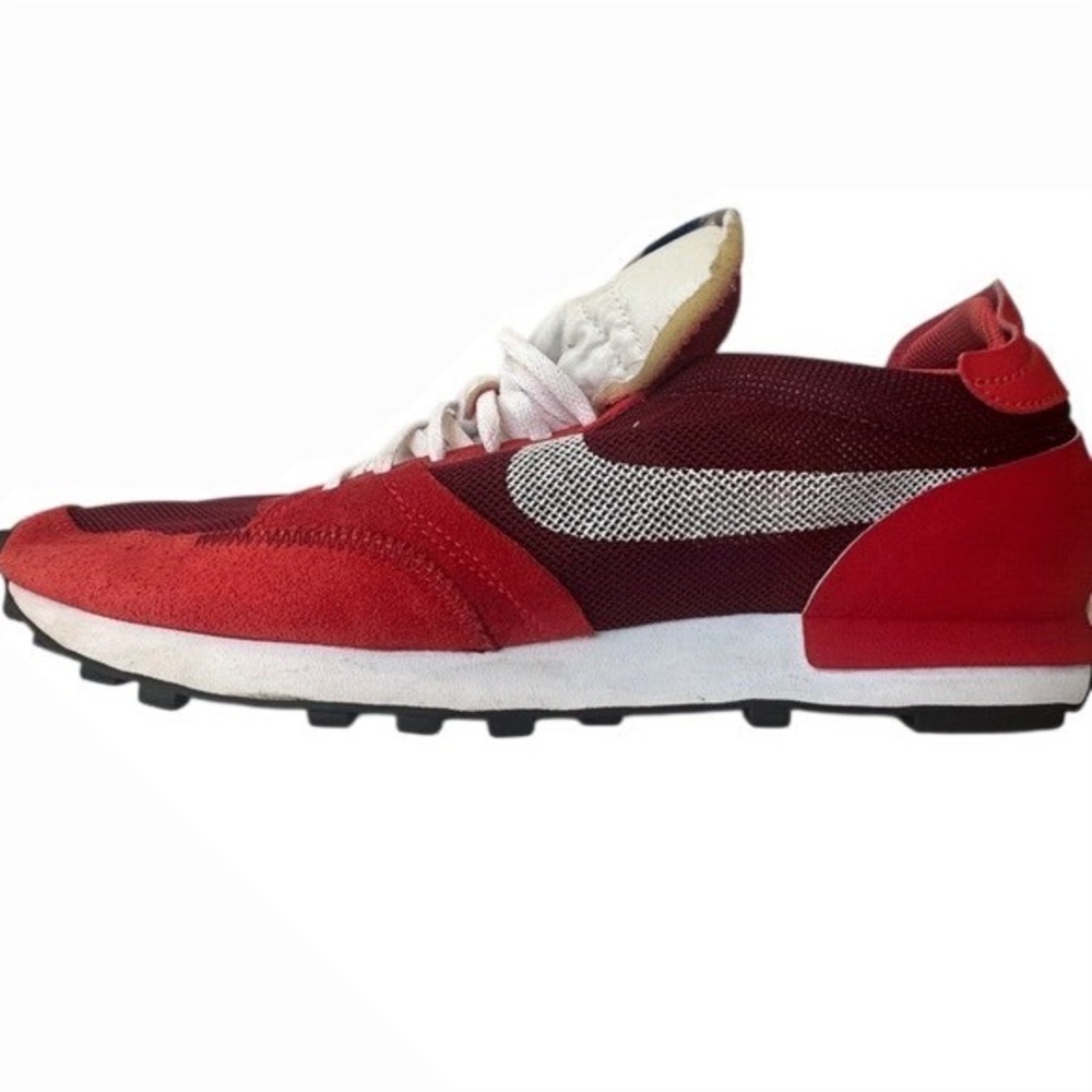 Nike Daybreak Type N.354 Mens Size 12 Red Burgundy Suede Mesh Sneakers CJ1156-60